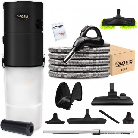 Odkurzacz centralny Vacuflo FC 670XW PRO + zestaw Silver