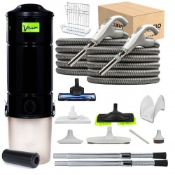 Odkurzacz centralny Vacuflo VR 600X + Podwójny zestaw Gold
