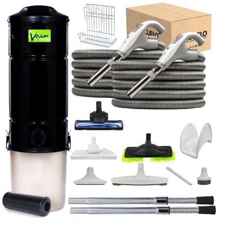 Odkurzacz centralny Vacuflo VR 480X + zestaw Gold