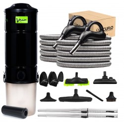 Odkurzacz centralny Vacuflo VR 700X + Podwójny zestaw Silver