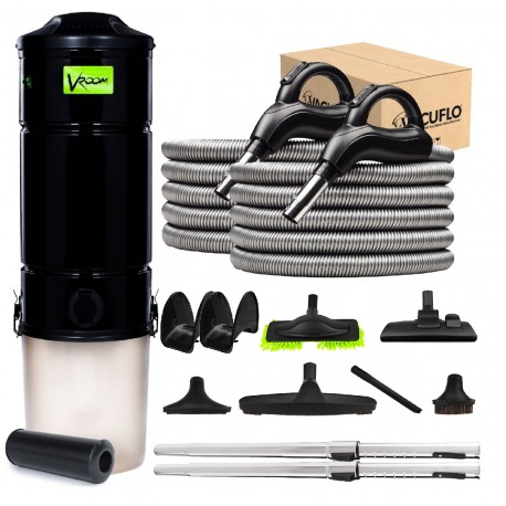Odkurzacz centralny Vacuflo VR 700X + zestaw Silver